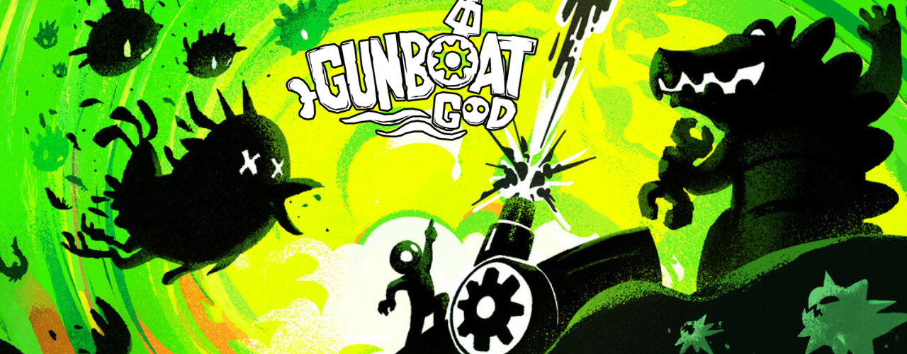 Gunboat God &egrave; un folle e frenetico sparatutto in stile arcade a bordo di una barca