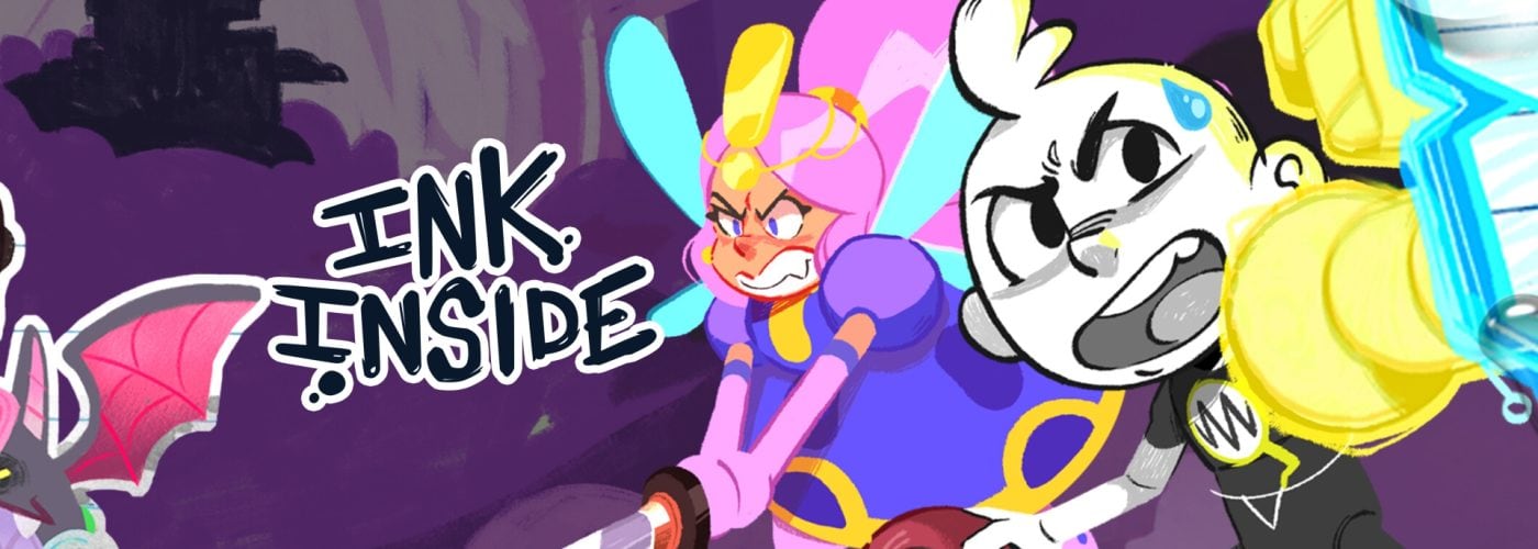 Recensione di Ink Inside: doodle che prendono vita nel caos pi&ugrave; colorato dell&rsquo;indie