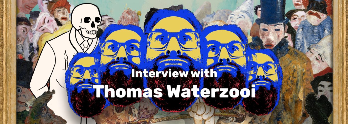 Interview With Thomas Waterzooi, Author of Please, Touch The Artwork