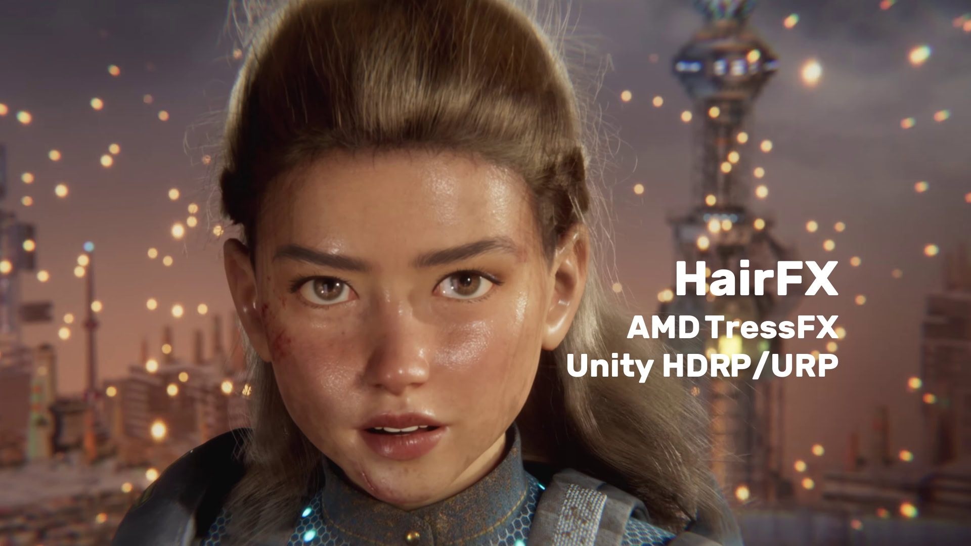 Unity China HairFX: Soluzione di Rendering Capelli Realistici Potenziata da AMD TressFX per Unity URP e HDRP