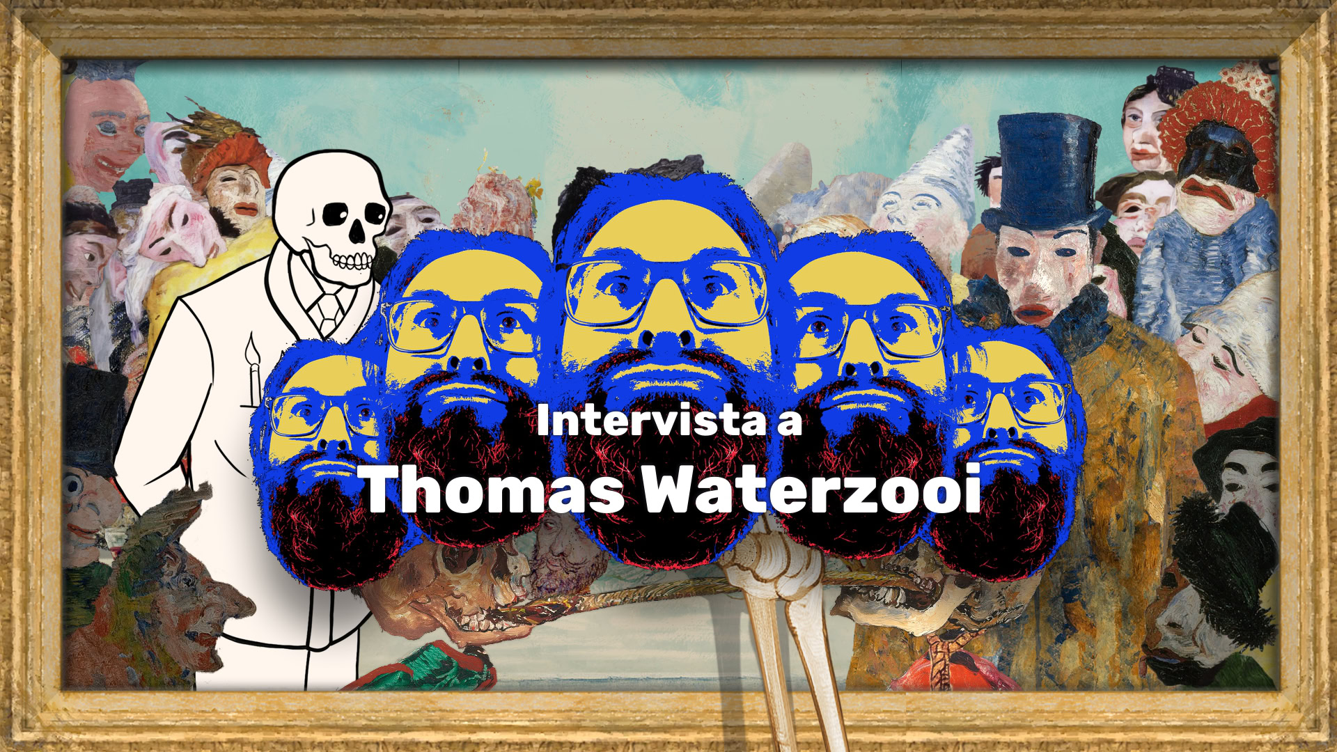 Intervista a Thomas Waterzooi, autore di Please, Touch The Artwork