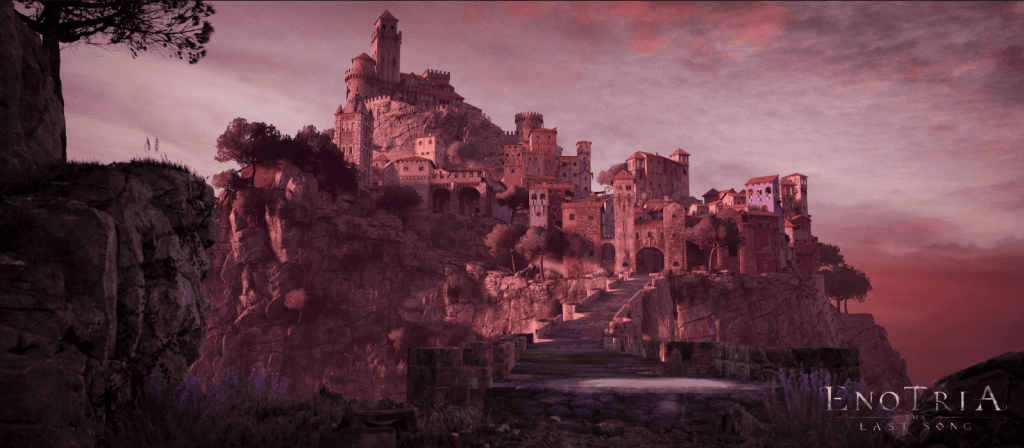 Enotria: The Last Song - Quinta at sunset