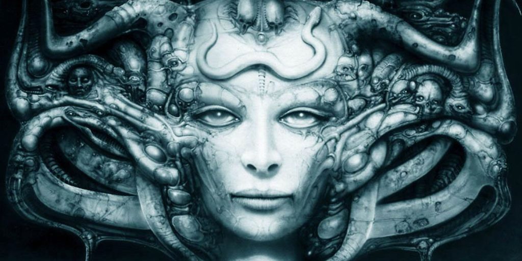 H.R.Giger's painting