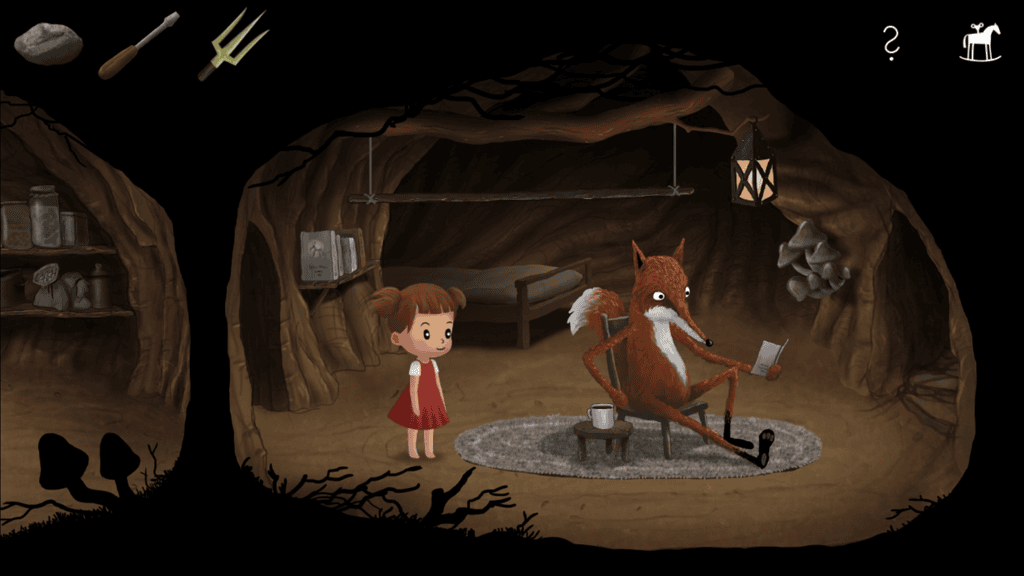 Beyond the Wall bookworm fox