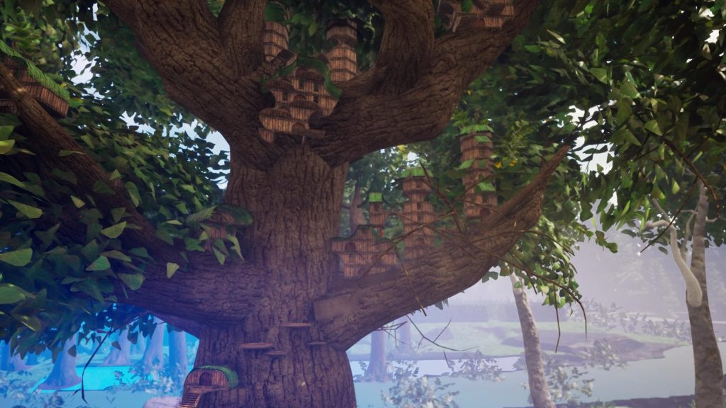 Smalland treetop settlement