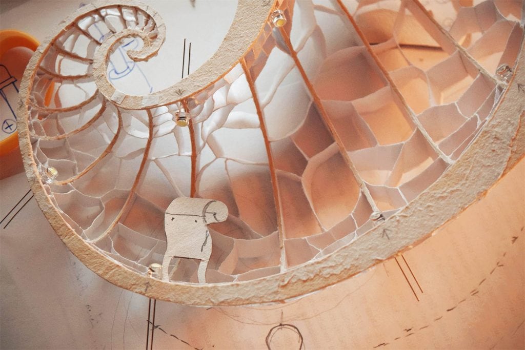 Papetura paper sculptures