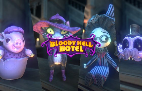 BLOODY HELL HOTEL: Nuovi Animaletti