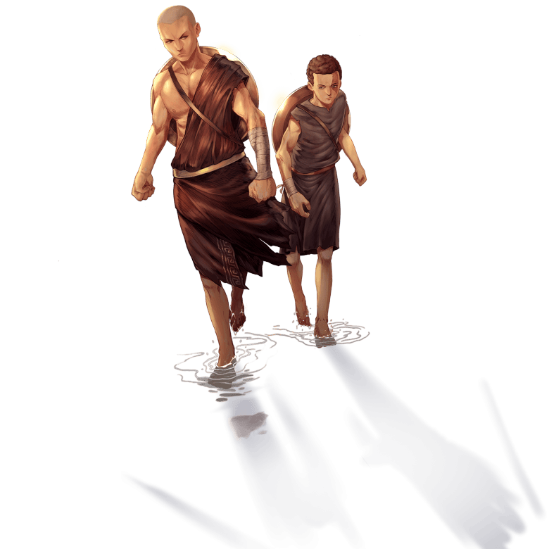 Kratos and Deimos