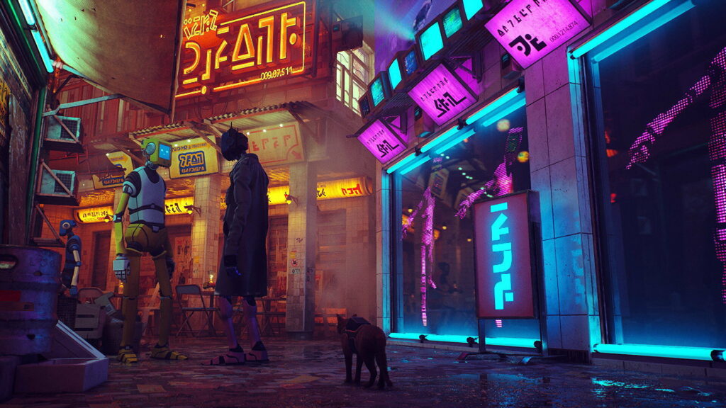 The city