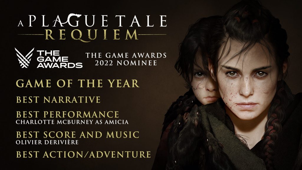 A Plague Tale nominee