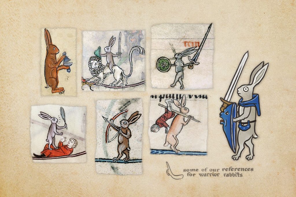 Rabbit warrior