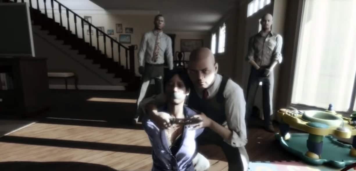 A scene from the canceled game Rainbow Six Patriots