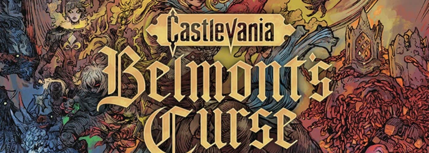 Rose Belmont wielding her whip in Castlevania: Belmont's Curse, set in a demon-ravaged Paris in 1499