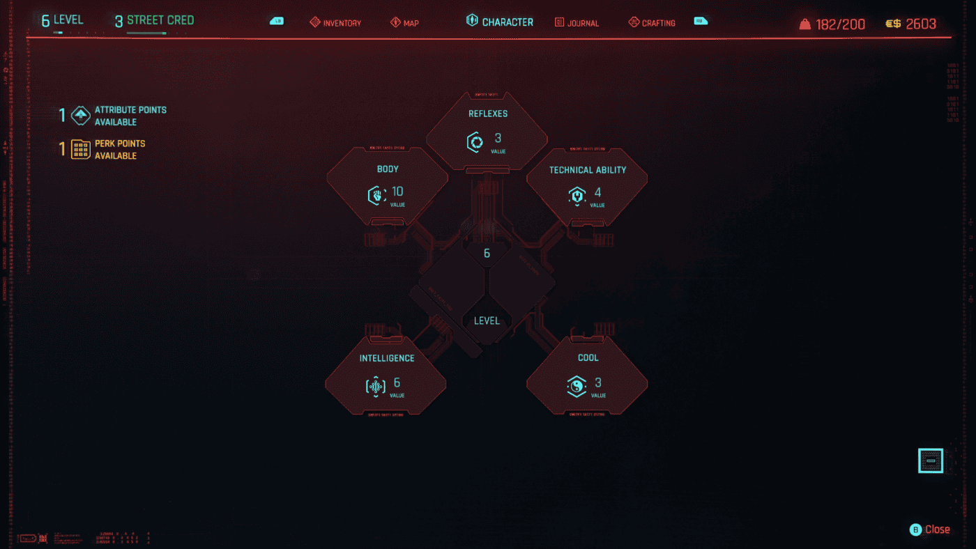 CyberPunk 2077: Phantom Liberty - Redesigned Perks and Attributes