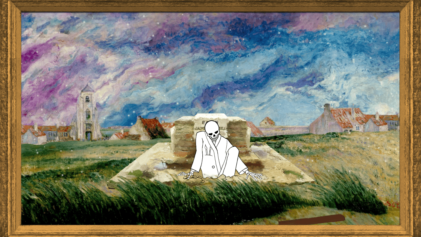 Please Touch The Artwork 2 - View Of Mariakerke