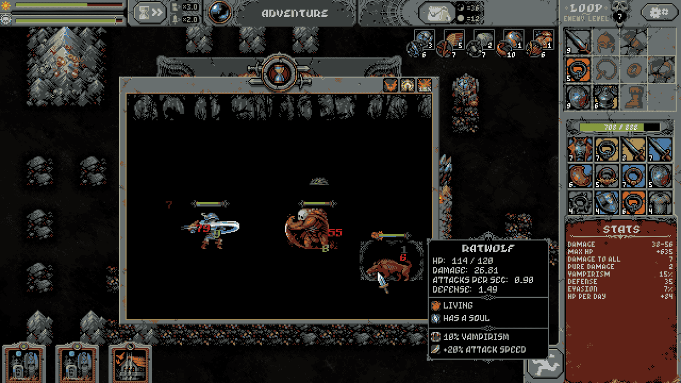 Loop Hero - Combattimento