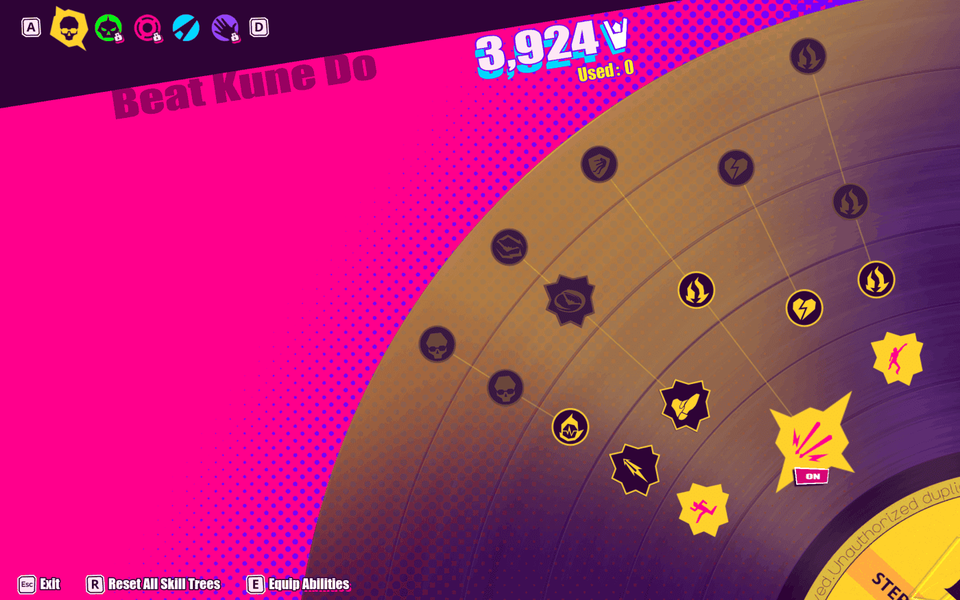 skill tree