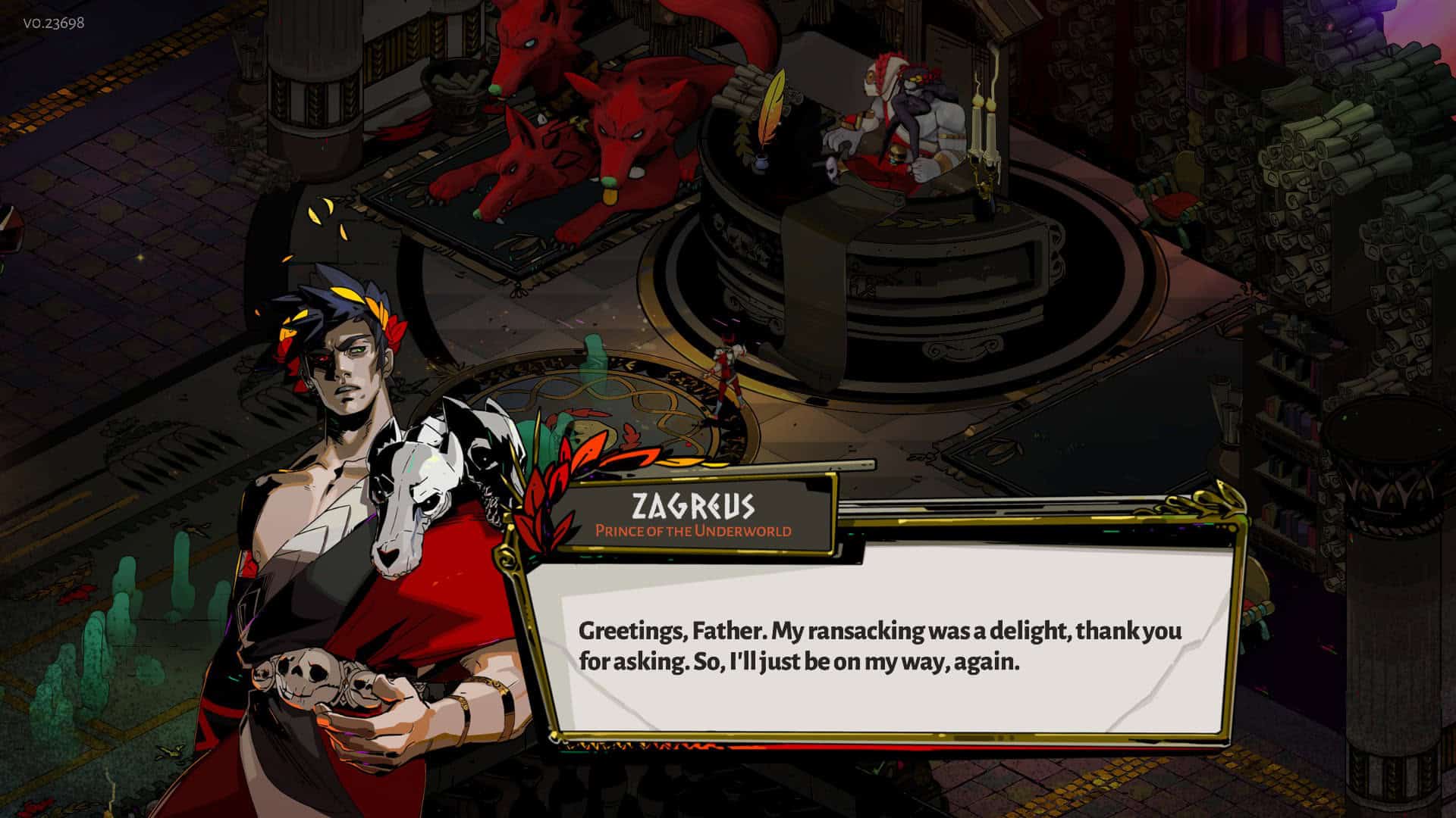 Zagreus Hades Roguelite