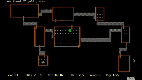 Rogue - The origin of Roguelike