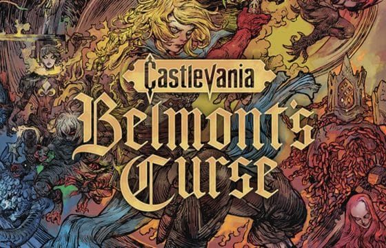 Rose Belmont wielding her whip in Castlevania: Belmont's Curse, set in a demon-ravaged Paris in 1499