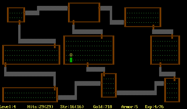 Rogue - The origin of Roguelike