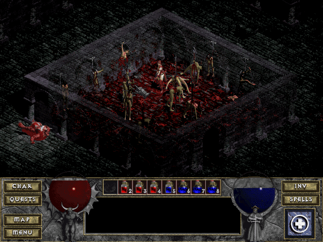 Diablo as an action Roguelike