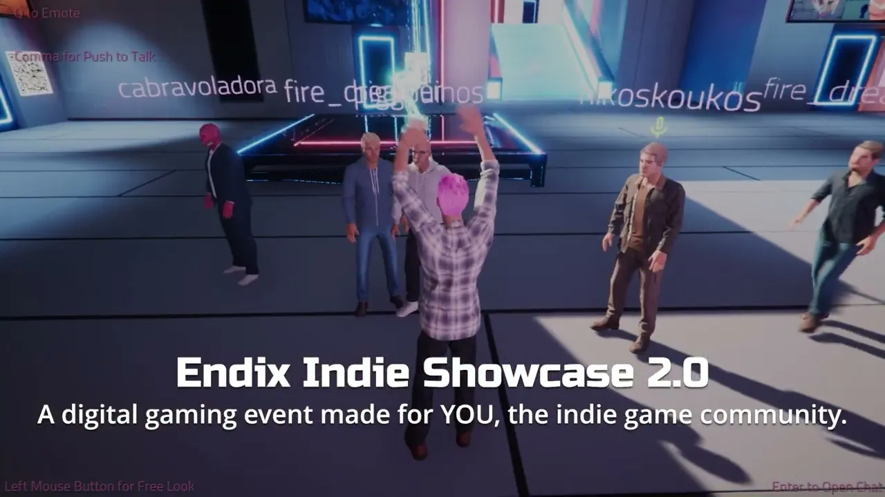 Endix Indie Showcase 2.0 | A New Era for Gaming Events!