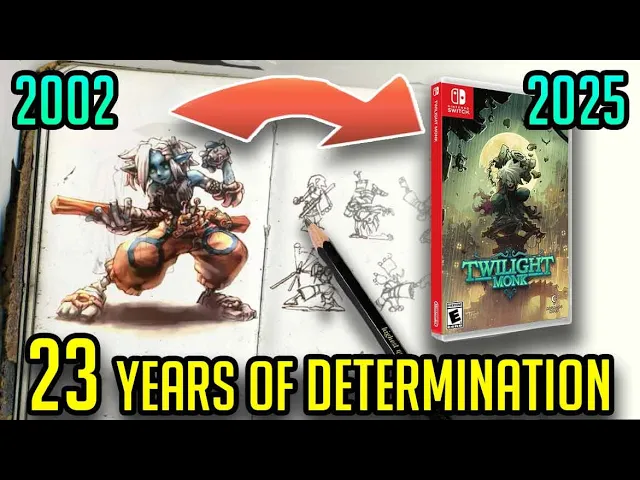 23 Years of determination! Creating Twilight Monk - first comics + sketches