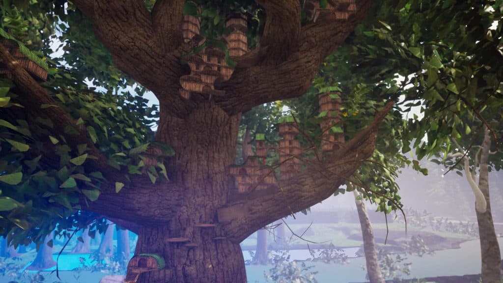 Smalland insediamento sugli alberi