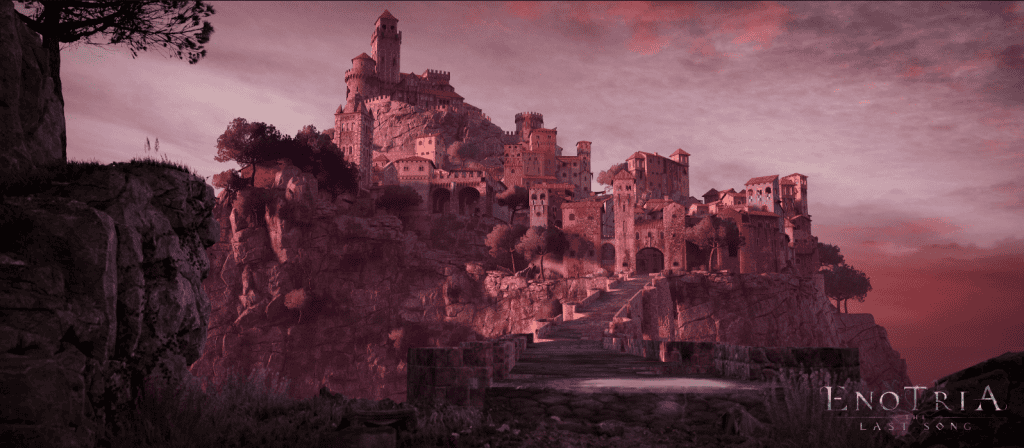 Enotria: The Last Song - Quinta at sunset
