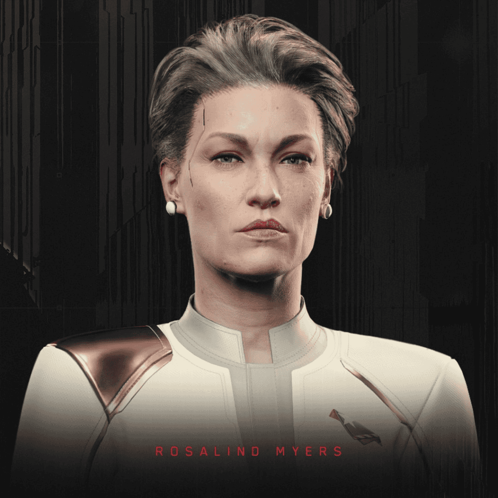 Rosalind Myers - Presidente N.U.S.A. e CEO Militech