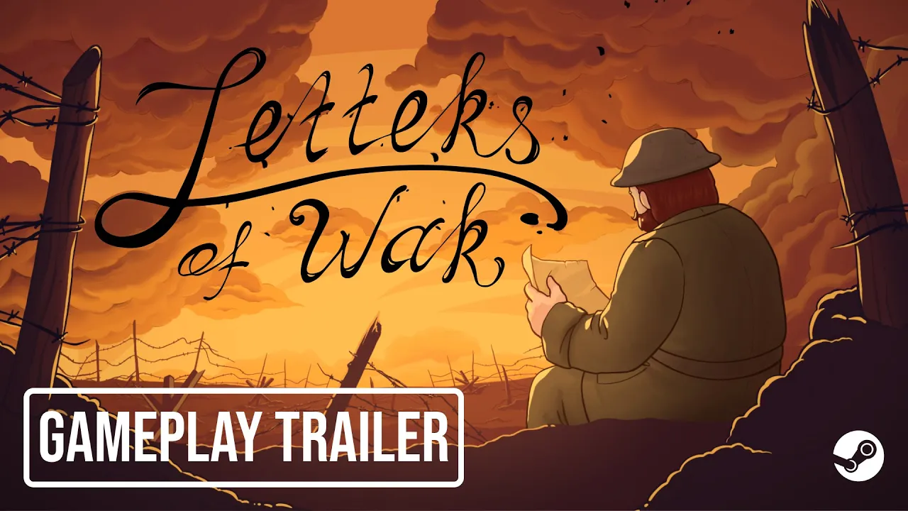 Letters Of War - Gameplay Trailer | Wood Cabin Games