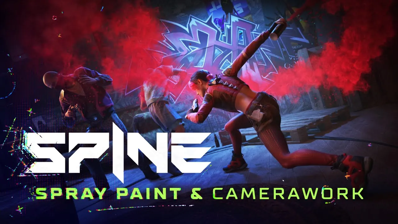 SPINE Gameplay Trailer | Spray Paint &amp; Camerawork