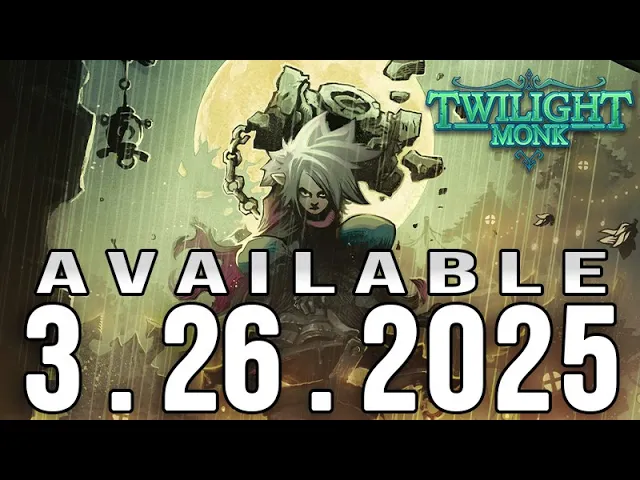 【Twilight Monk】Release Date Reveal Trailer